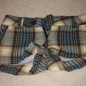 Plaid Shorts